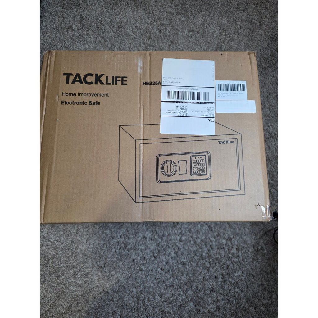 Electronic Safe - TackLife Electronic Safe HES25A – Digital Security Lock Box