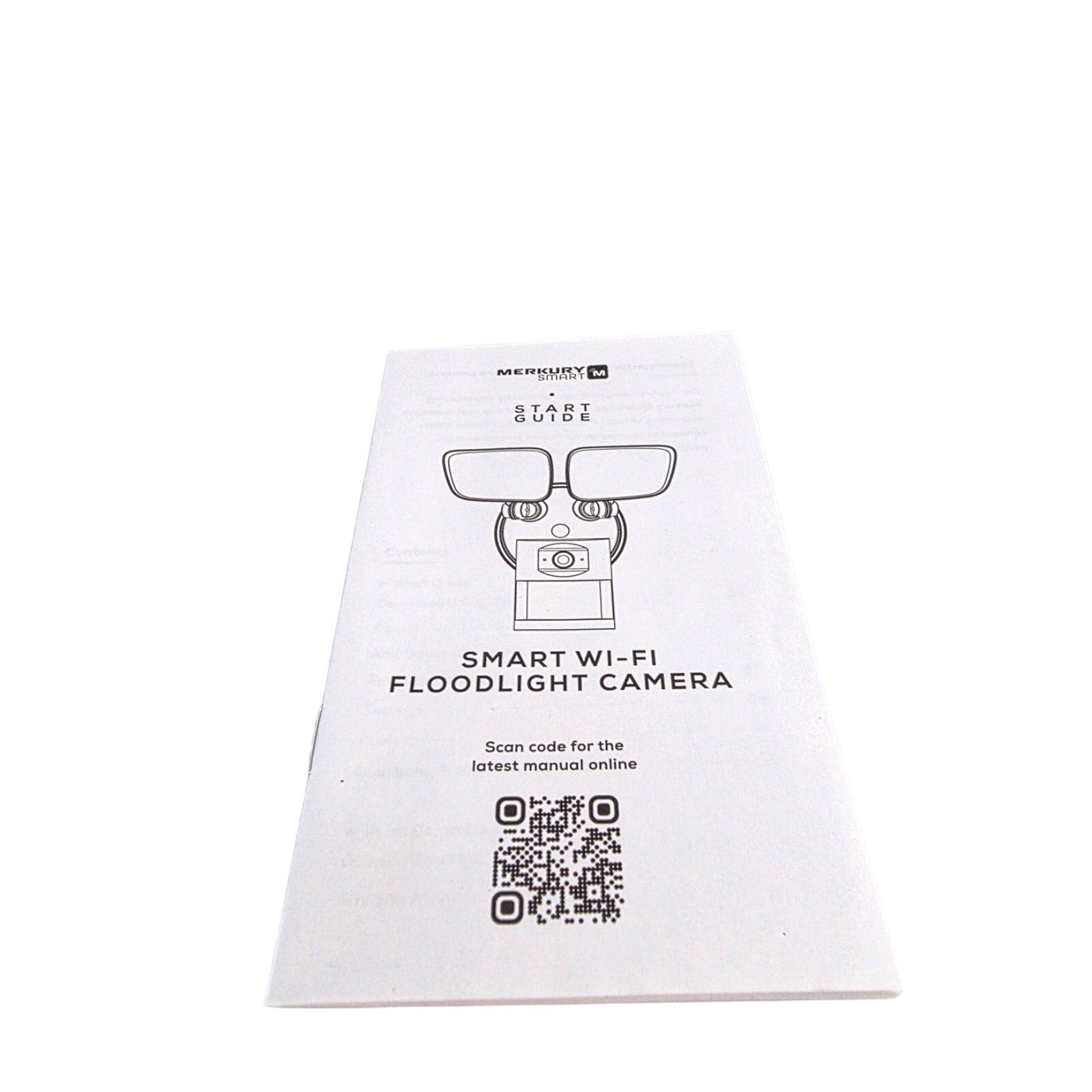 Merkury Smart Wi-Fi Floodlight Camera – 1080p HD, Motion Alerts, Siren