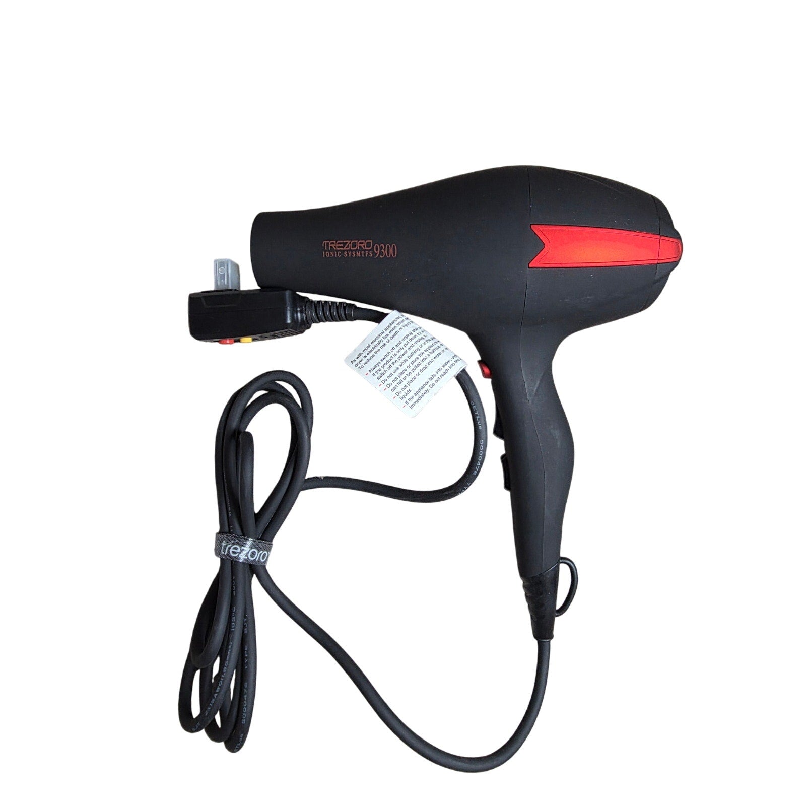 TREZORO Professional Ionic Hair Dryer – 9300 Model, 2200W Powerful Blow Dryer