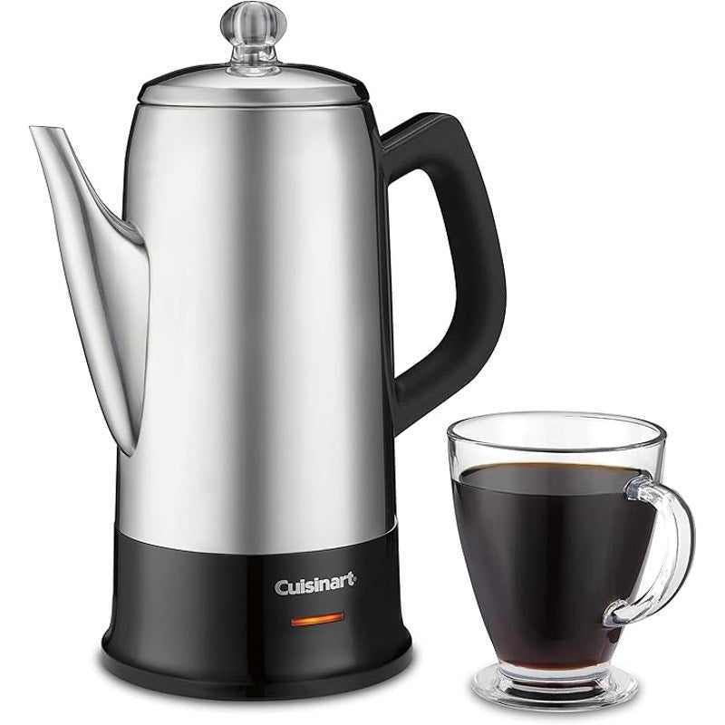 Cuisinart PRC-12N Classic 12-Cup Stainless Steel Electric Percolator