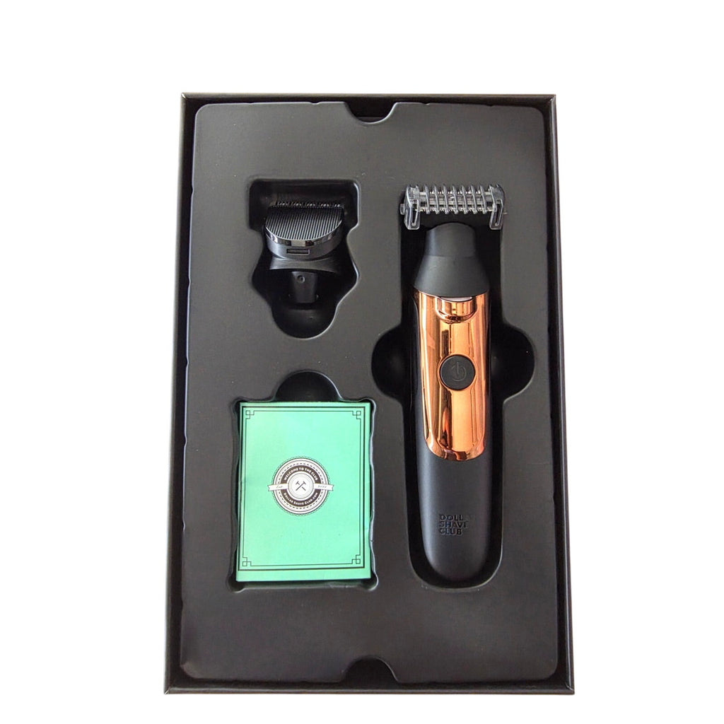 Dollar Shave Club Double Header Electric Trimmer – Waterproof USB Rechargeable