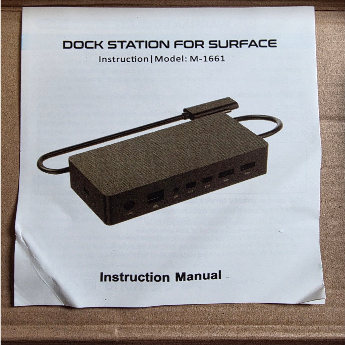 New Surface Dock with 90W Power Supply, Double mini DP, 4 USB3.0, 3.5mm Audio Output Compatible with Surface Pro