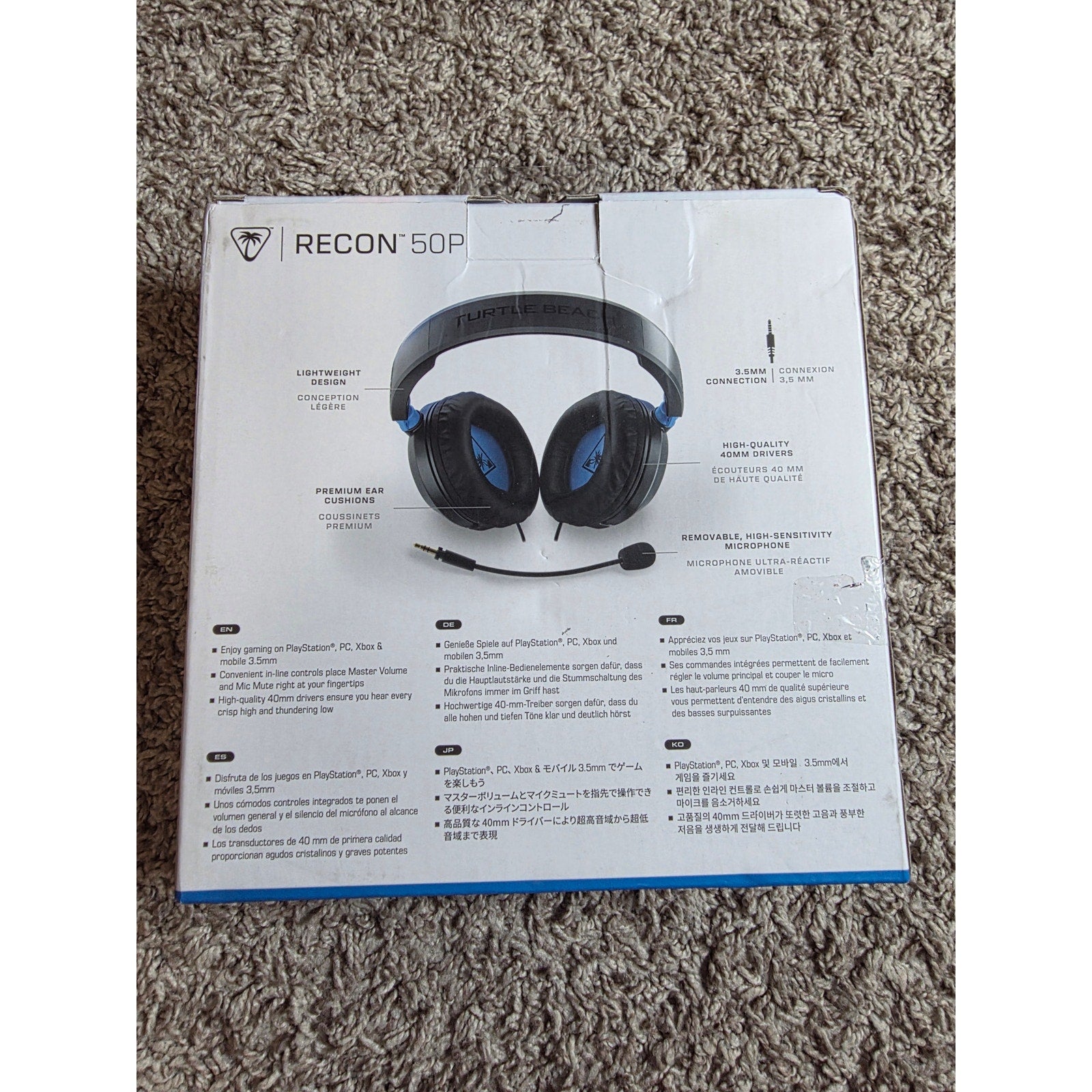 Turtle Beach Recon 50 PlayStation Gaming Headset