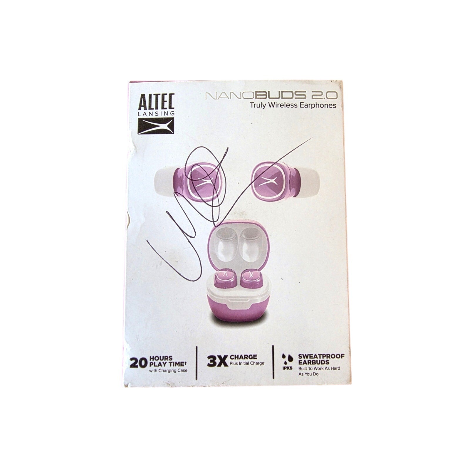 Altec Lansing Nanobuds - Truly Wireless Earbuds with Charging Case