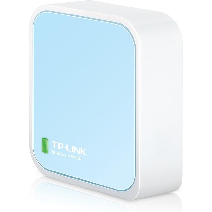 TP-Link N300 Wireless Portable Nano Travel Router (TL-WR802N)