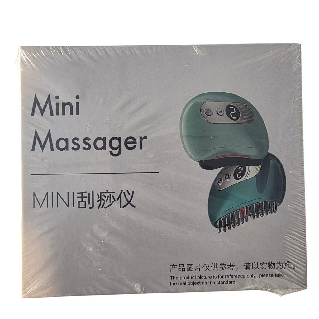 Mini Handheld Massager with Heat, Vibration & Red Light – Portable SoothingPulse for Muscle, Joint & Nerve Pain Relief