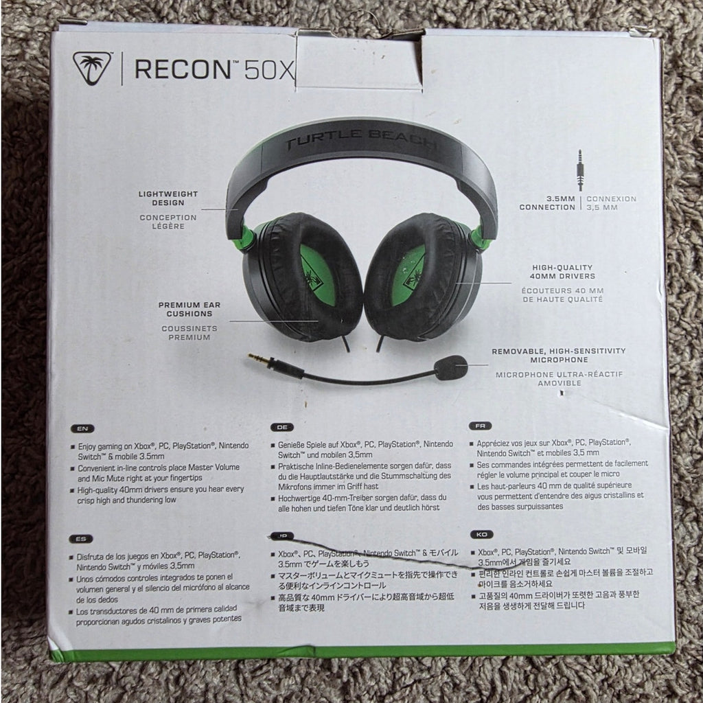 Turtle Beach Ear Force Recon 50X Stereo Gaming Headset