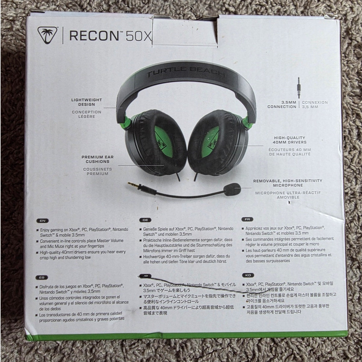 Turtle Beach Ear Force Recon 50X Stereo Gaming Headset