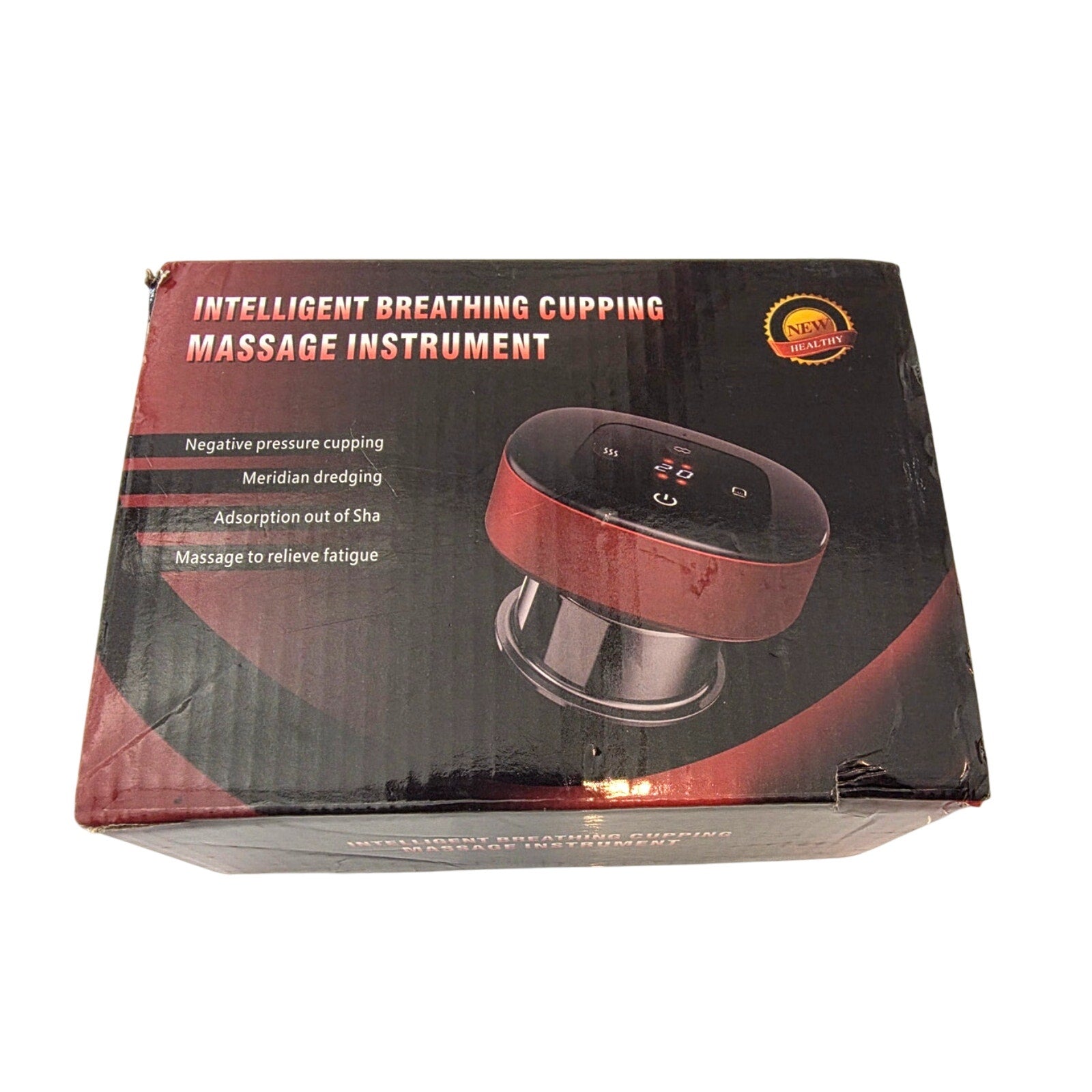 Intelligent Breathing Cupping Massage Instrument – Therapy Massager with Heat