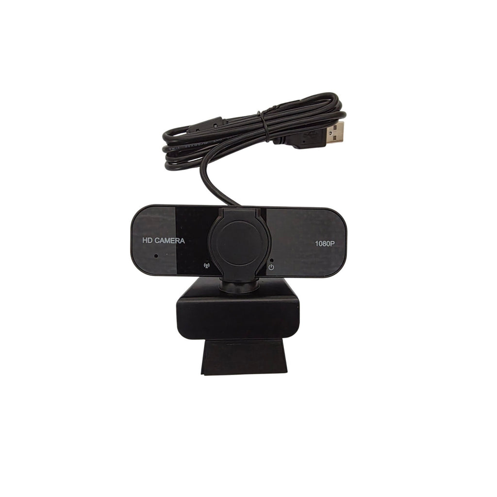 1080P HD Webcam with Built-in Microphone & Privacy Cover – USB Plug & Play