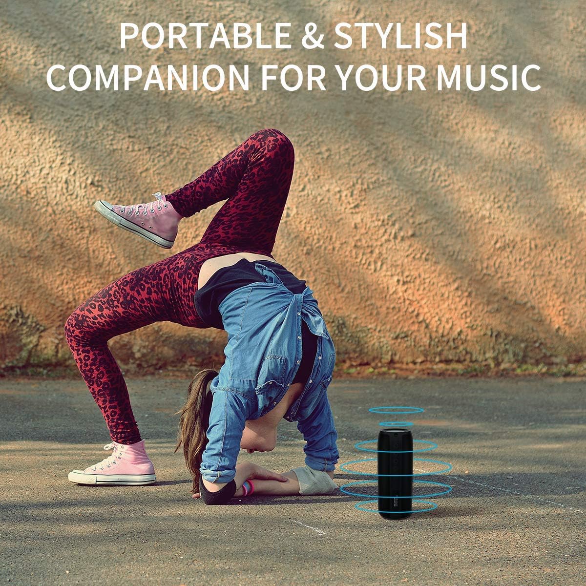 MusiBaby M88 Bluetooth Speaker, Portable Wireless