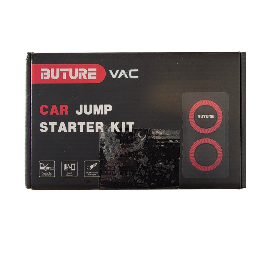 Buture BR800 12V Portable Car Jump Starter, 12800mAh Battery Pack with Cables