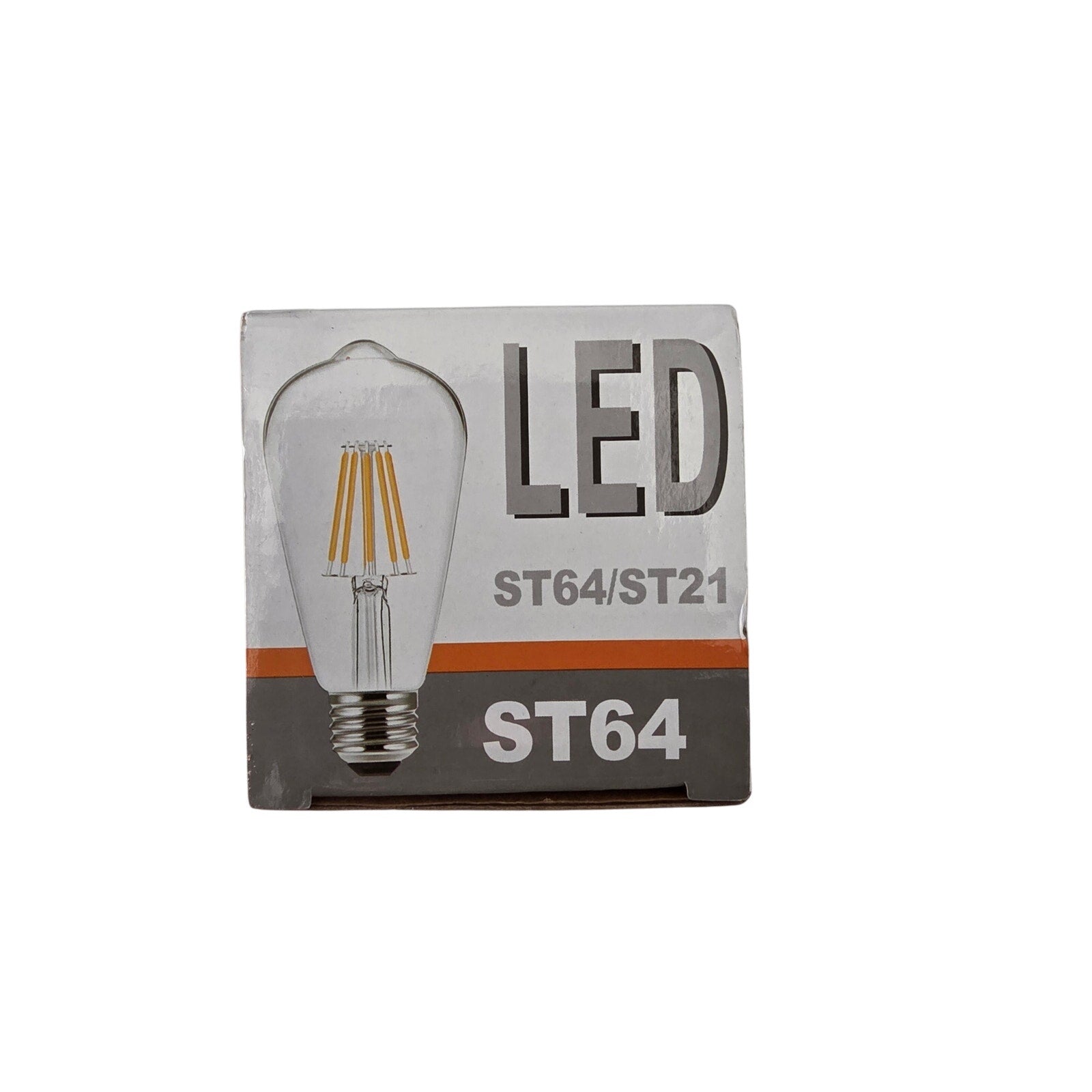 LED Edison Bulb ST64 – 6W Warm White Dimmable Glass Light