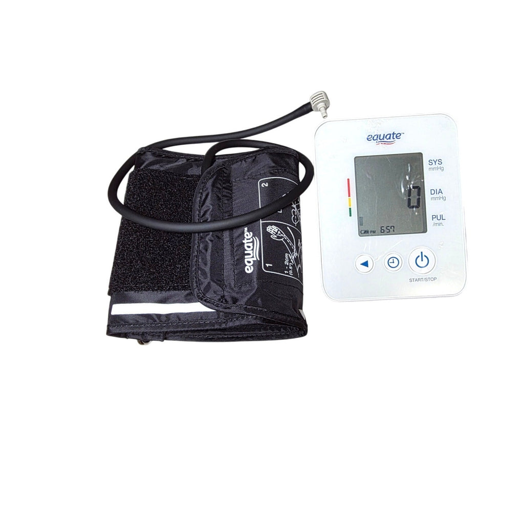 Equate Automatic Upper Arm Blood Pressure Monitor with Cuff – Digital Display