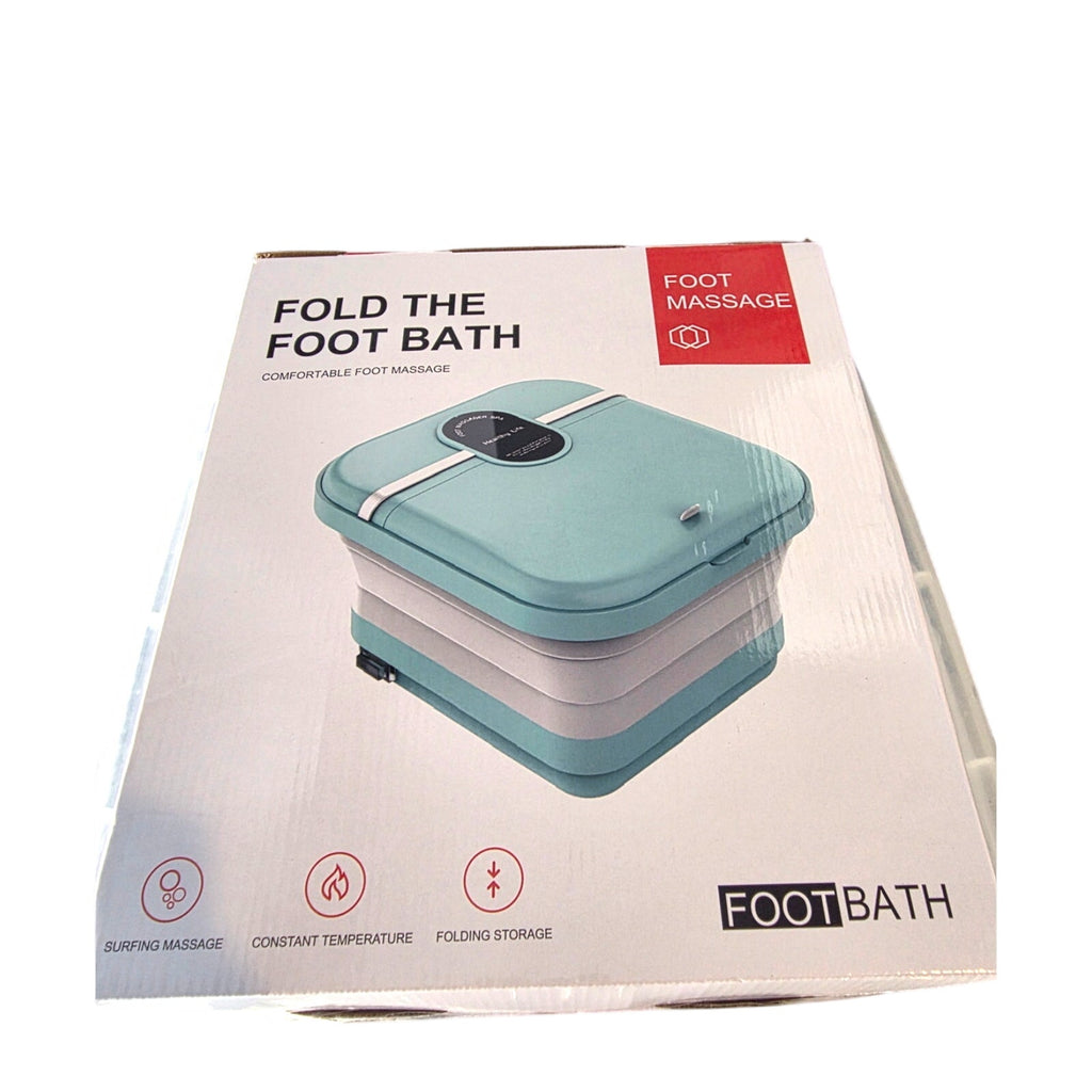 At-Home Spa Bundle | Foldable Foot Bath Massager + Anti-Aging IPL Wrinkle Device