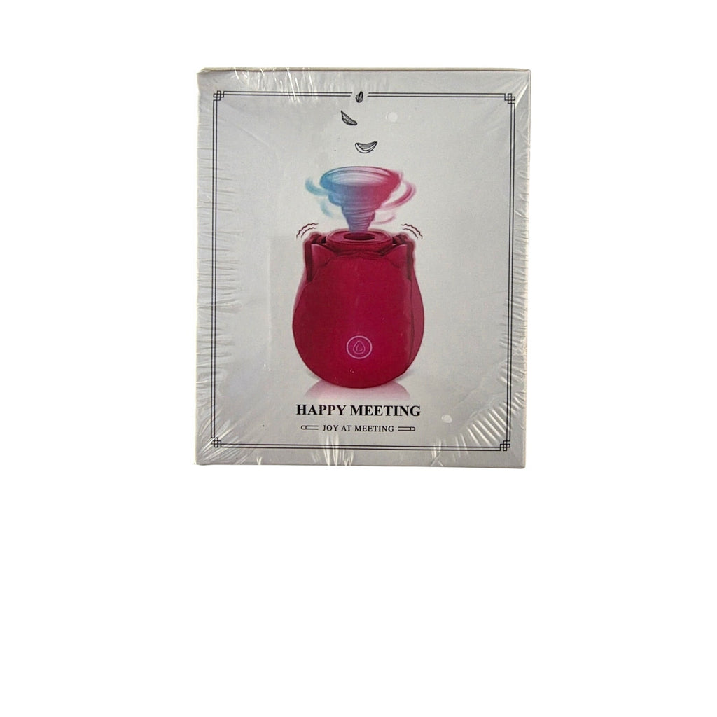 Rose Shape Mini Massager – 10 Speed Waterproof USB Rechargeable Toy