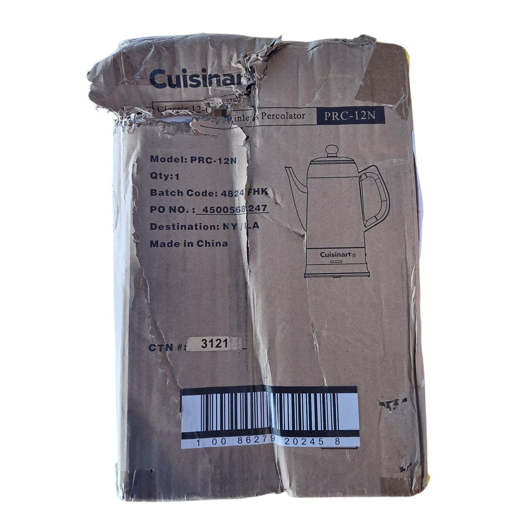 Cuisinart PRC-12N Classic 12-Cup Stainless Steel Electric Percolator