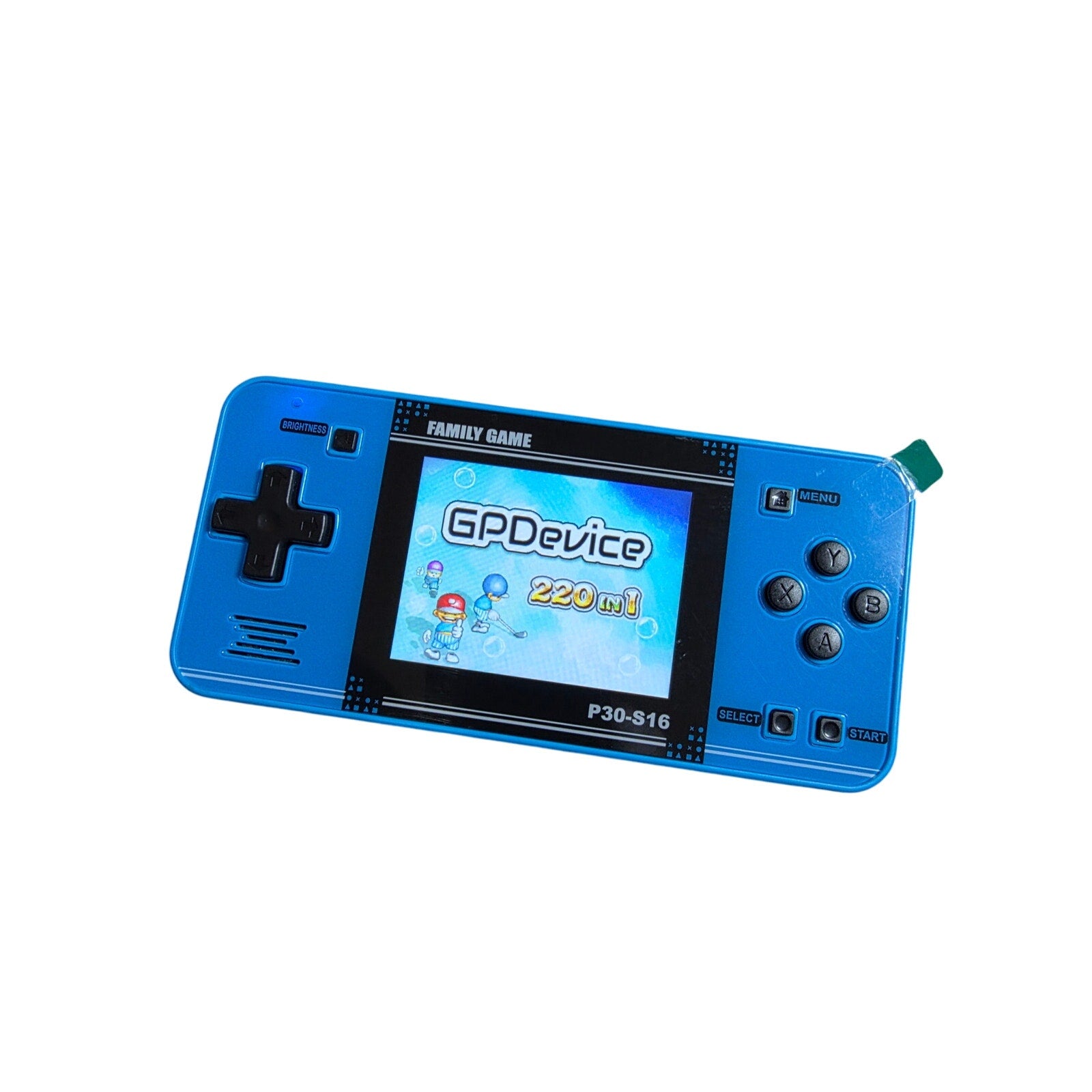 Handheld Game Console for Kids – 220 Preloaded Retro Video Games, Portable Gaming Player with 3.0" LCD Screen & Rechargeable Battery, Mini Arcade Electronic Toy Gift (Blue)
