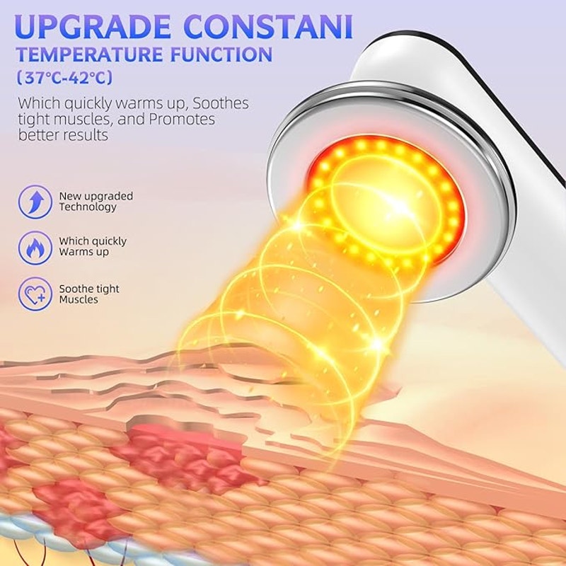 Body Sculpting Machine - Professional Handheld Cordless Cellulite Massager