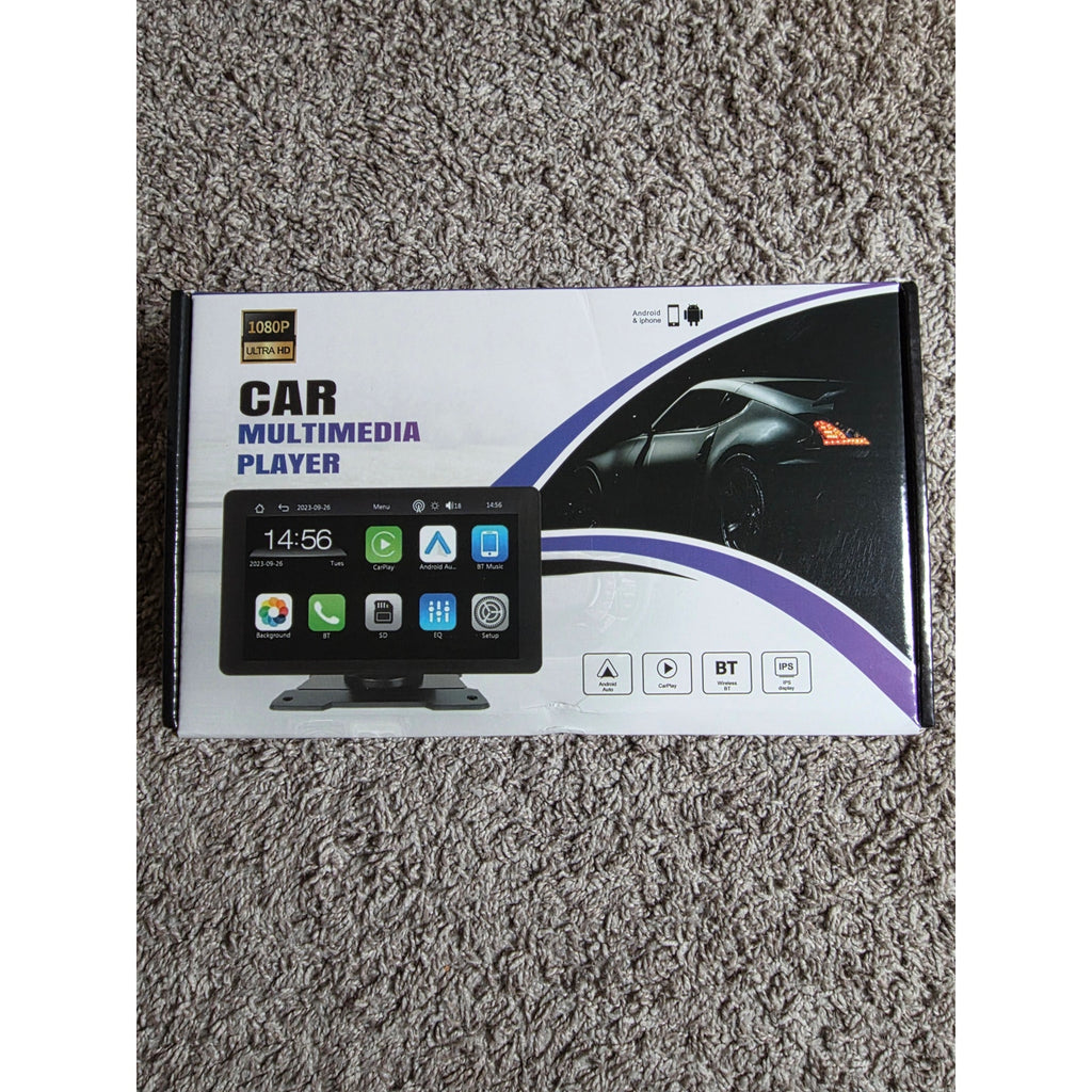 9" Car Multimedia Player | Wireless CarPlay & Android Auto | GPS, Bluetooth, Wi-Fi