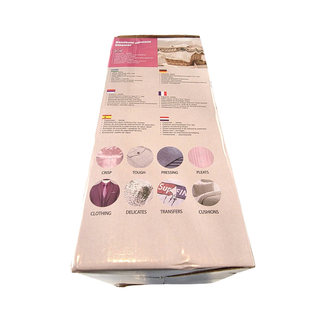 Handheld Garment Steamer LC201 – 2-in-1 Vertical Steaming System, 300ML Tank, Portable Fabric Steamer