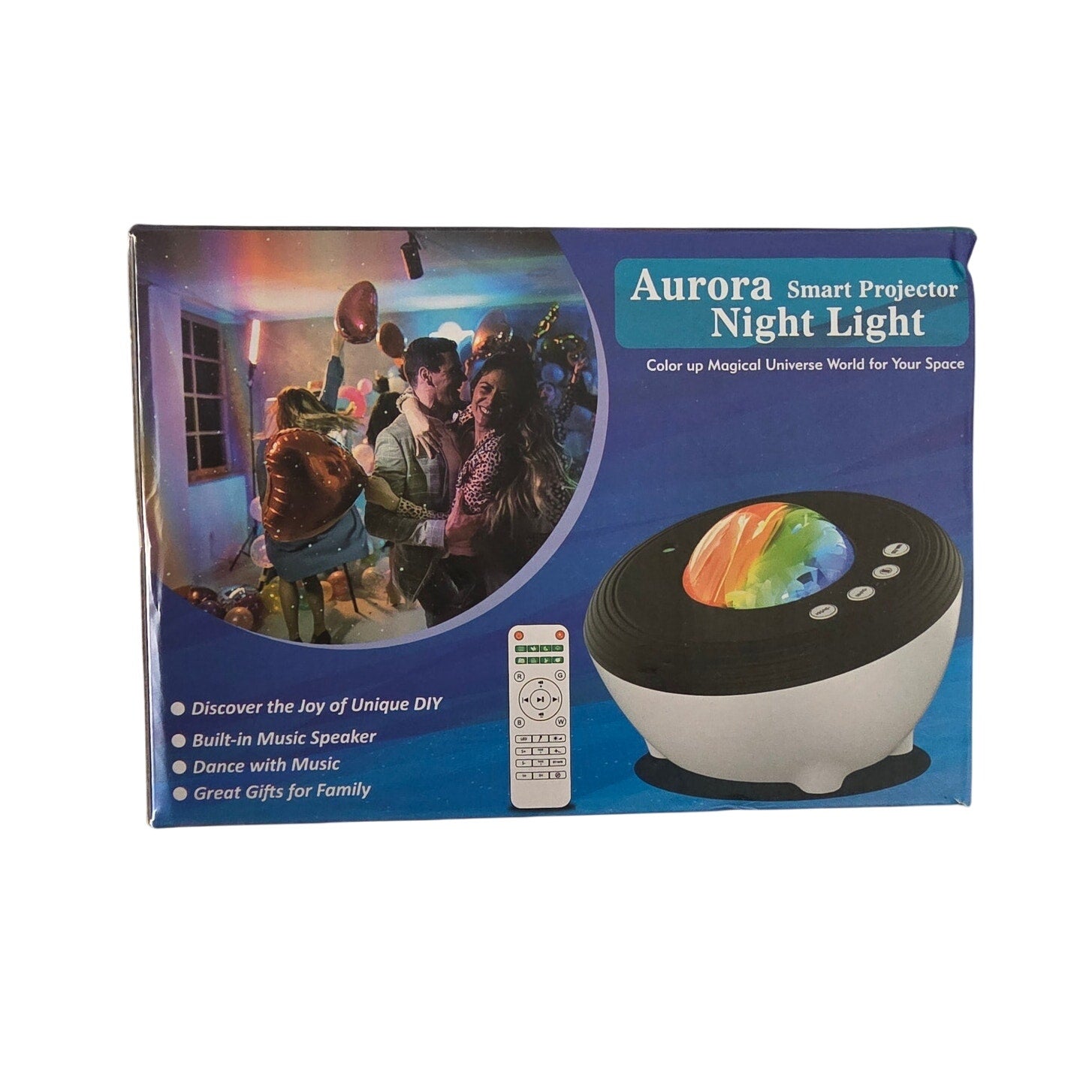 Aurora Smart Projector Night Light with White Noise & Smart App Control