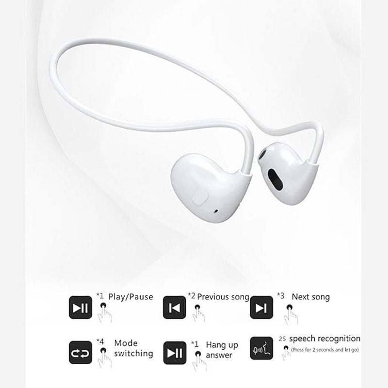 Wigfar Open Ear Bluetooth Headphones Sport Wireless Earbuds
