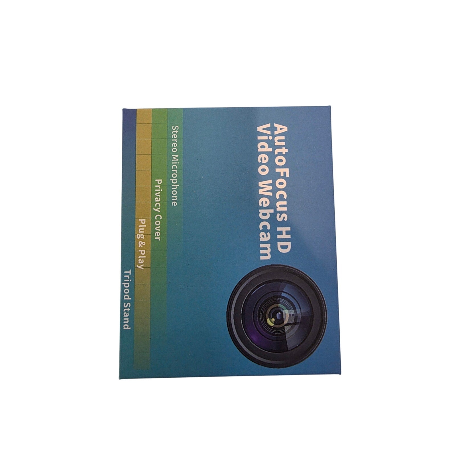 1080P HD Webcam with Built-in Microphone & Privacy Cover – USB Plug & Play