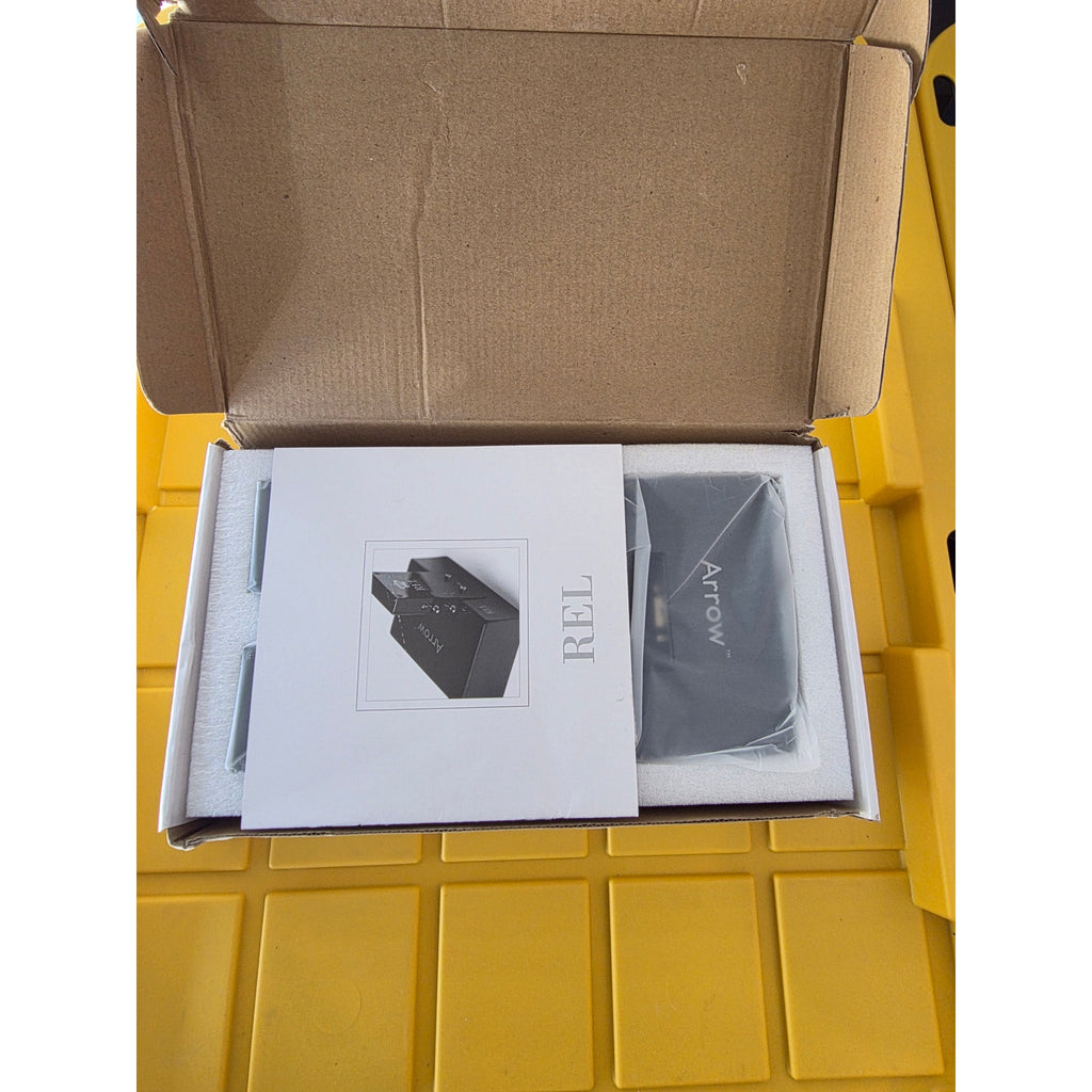 REL Acoustics Arrow Wireless Transmitter & Receiver – Subwoofer Connectivity Kit