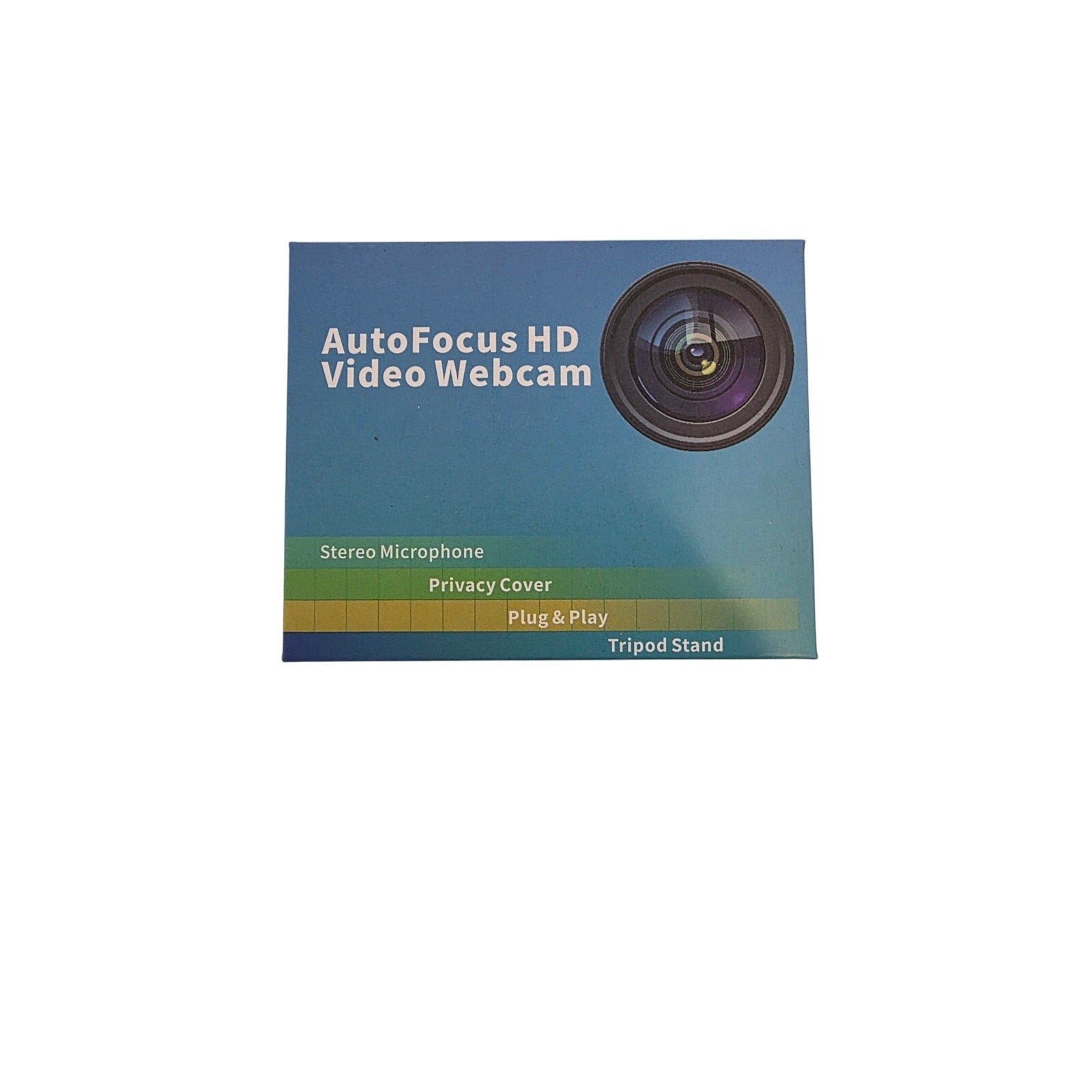 1080P HD Webcam with Built-in Microphone & Privacy Cover – USB Plug & Play