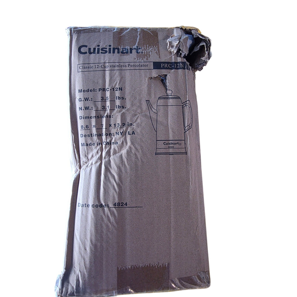 Cuisinart PRC-12N Classic 12-Cup Stainless Steel Electric Percolator