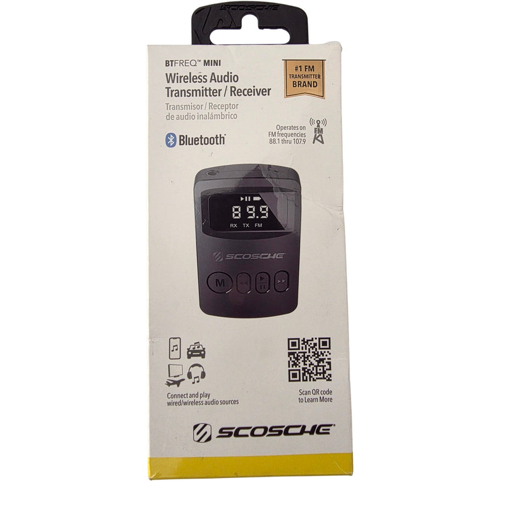 Scosche BTFreq Mini Wireless Audio Transmitter/Receiver – Bluetooth