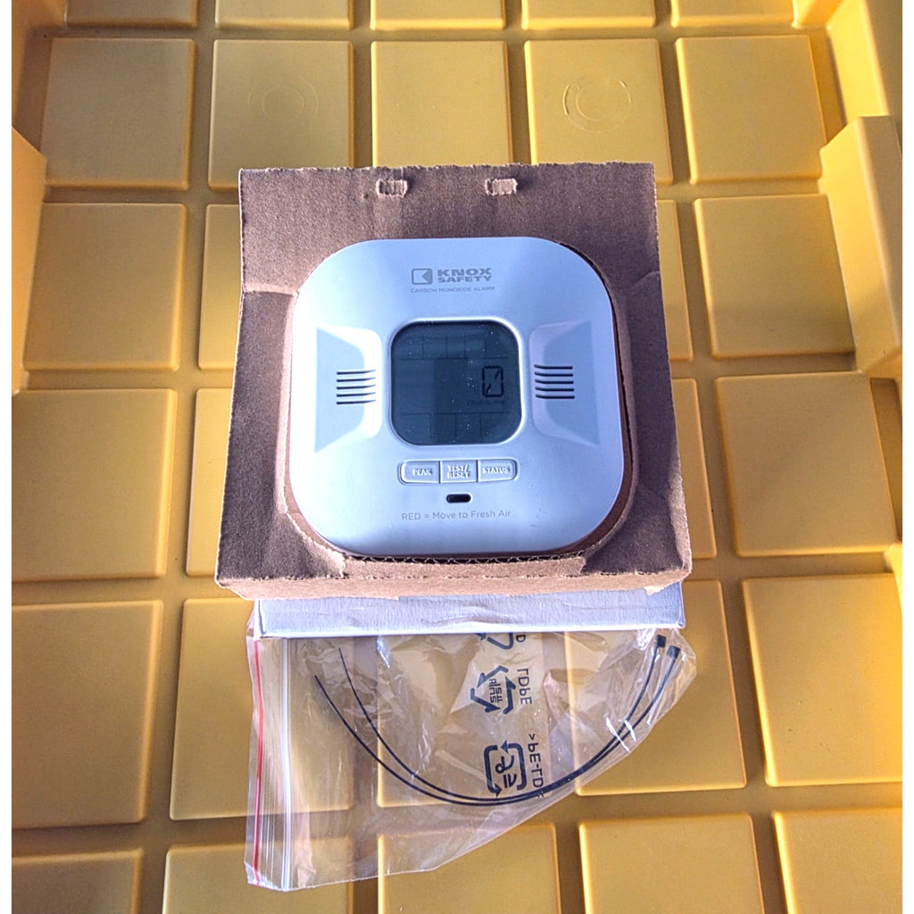 Knox Safety Carbon Monoxide Detector with Voice Alert & Digital Display