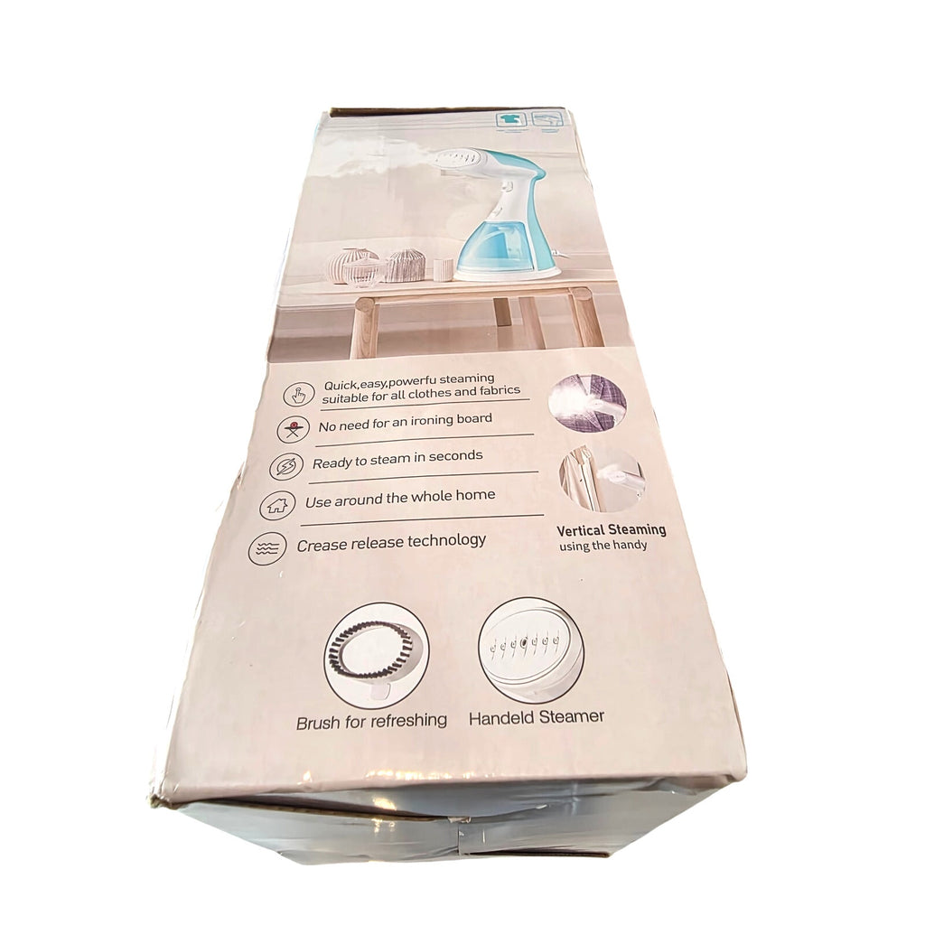 Handheld Garment Steamer LC201 – 2-in-1 Vertical Steaming System, 300ML Tank, Portable Fabric Steamer