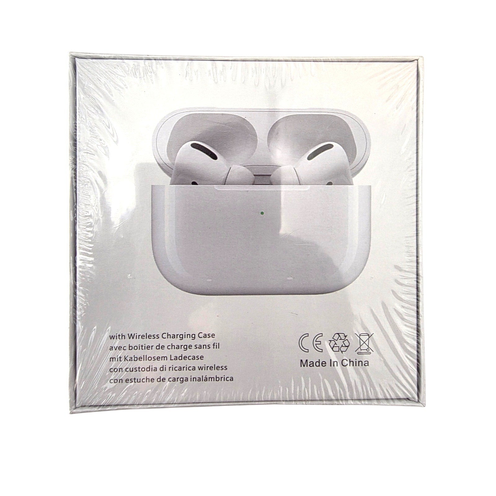 2-Pack Wireless Bluetooth Earbuds (White) | Charging Case Included