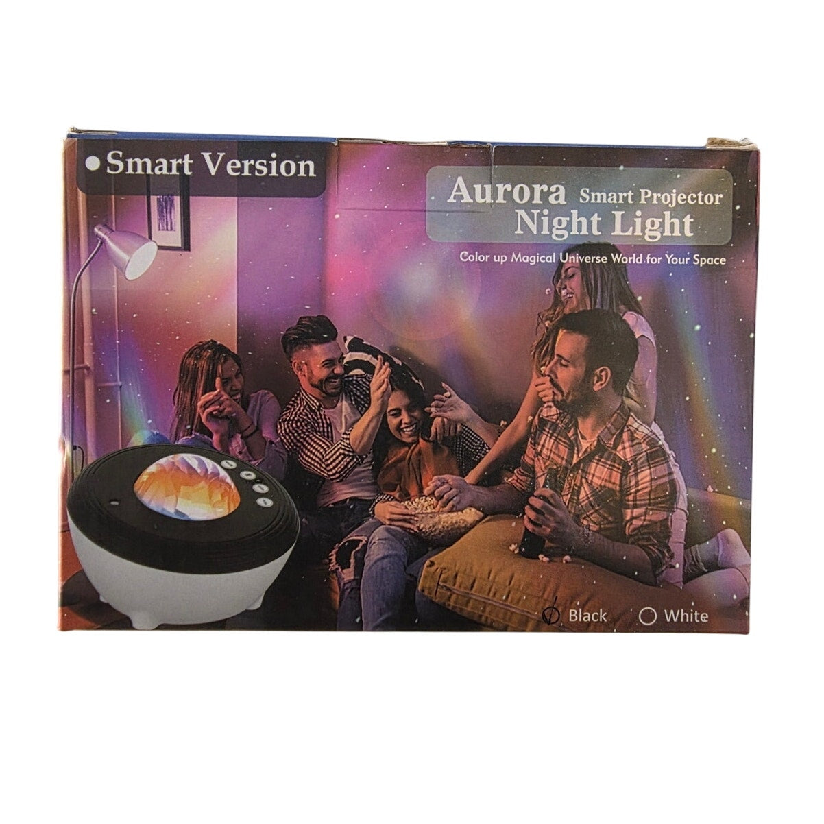 Aurora Smart Projector Night Light with White Noise & Smart App Control