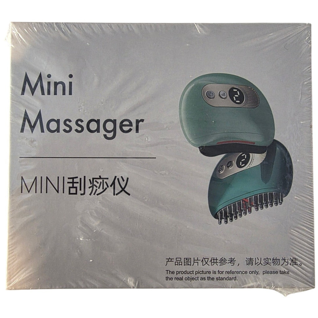 Mini Handheld Massager with Heat, Vibration & Red Light – Portable SoothingPulse for Muscle, Joint & Nerve Pain Relief