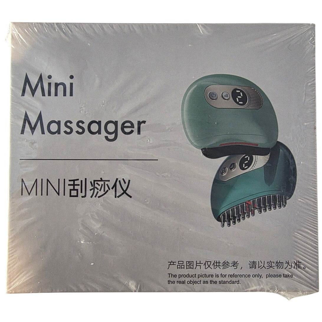 Mini Handheld Massager with Heat, Vibration & Red Light – Portable SoothingPulse for Muscle, Joint & Nerve Pain Relief